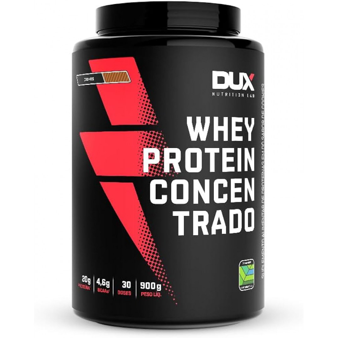 WHEY PROTEIN DUX CONCENTRADO POTE - 900GR